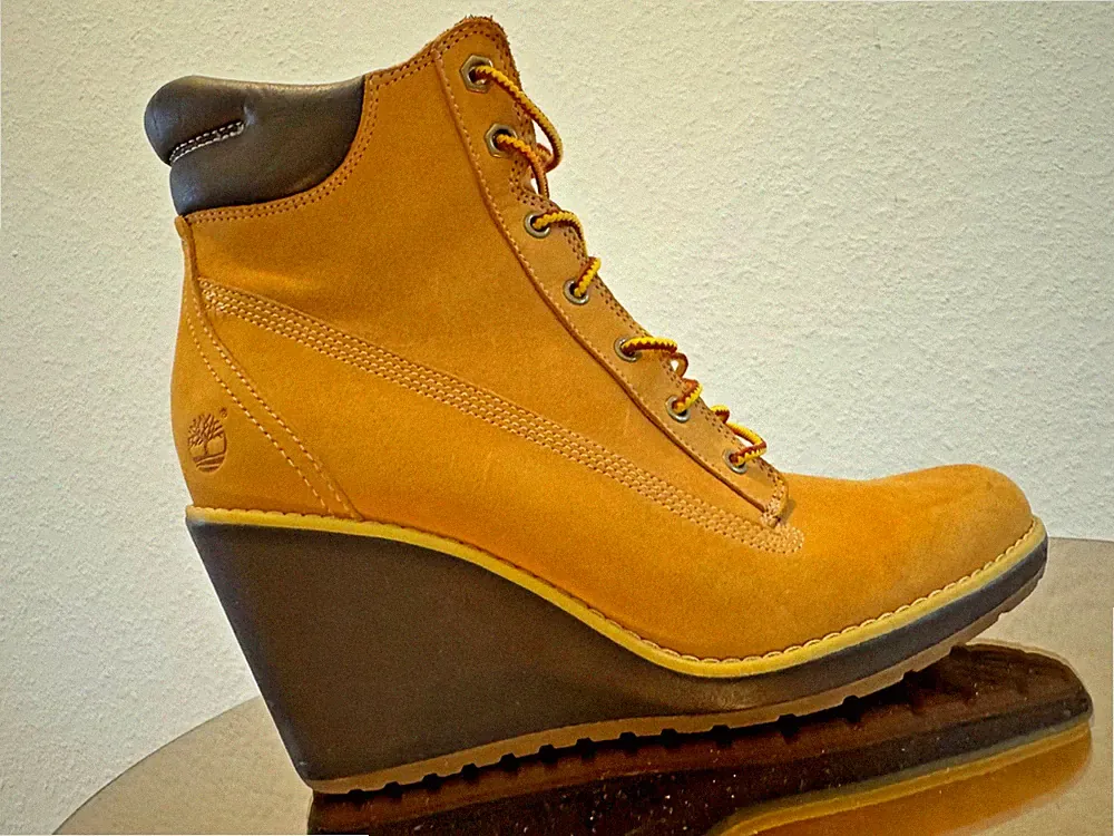 Timberland, Stiefeletten, Wedge Ankle Boots, Gr. 38,5, Keilabsatz, 24 H VERSAND