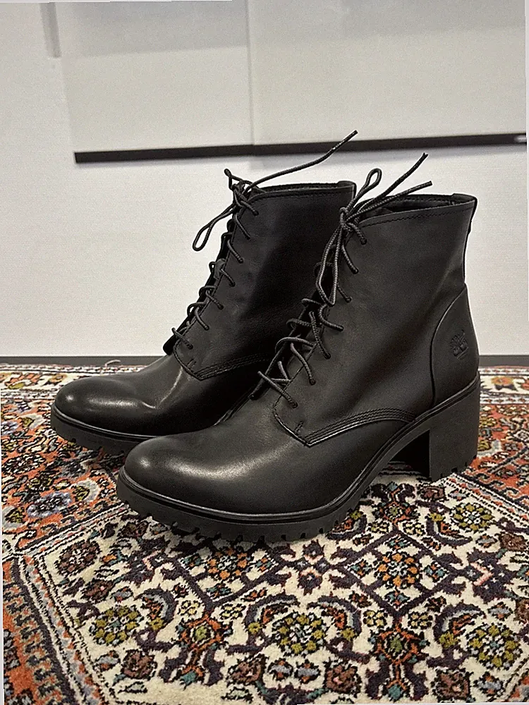 🤩TIMBERLAND Winter Stiefelletten Ankle Boots Neu Schwarz Gr : 41,5🤩