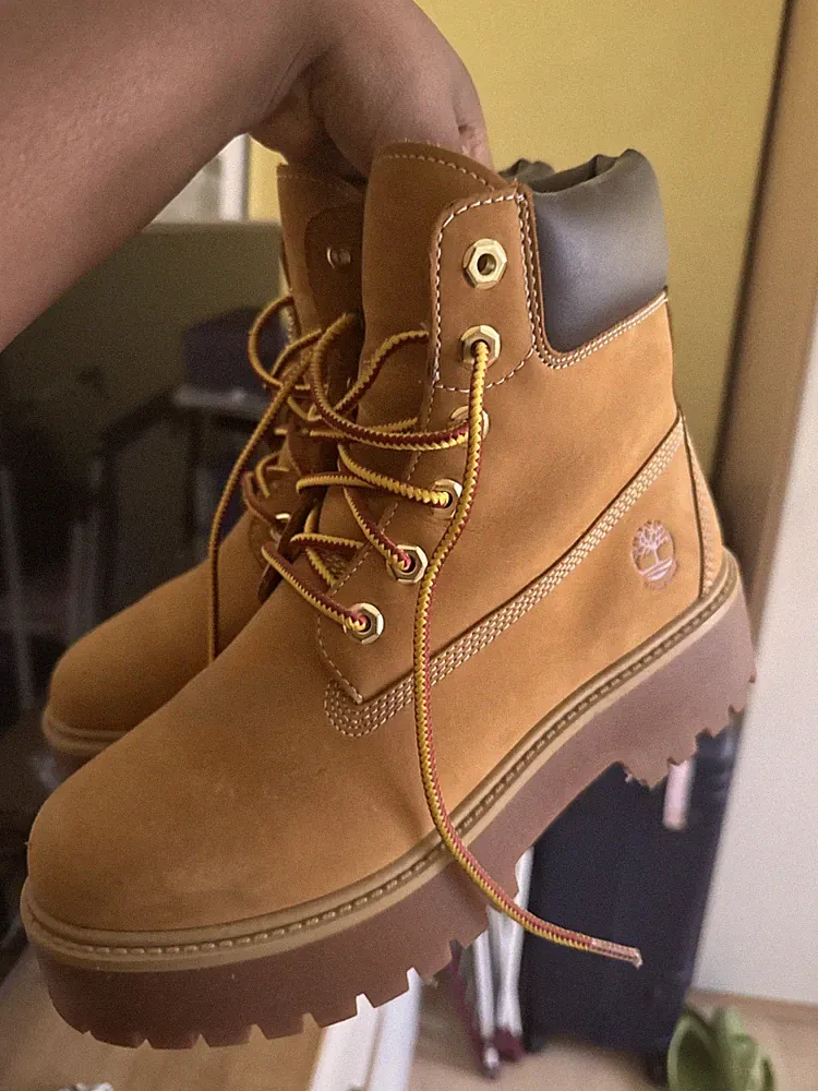 Timberlands Schuhe Größe 40 Stiefel Braun Leder Wie Neu Top Zustand