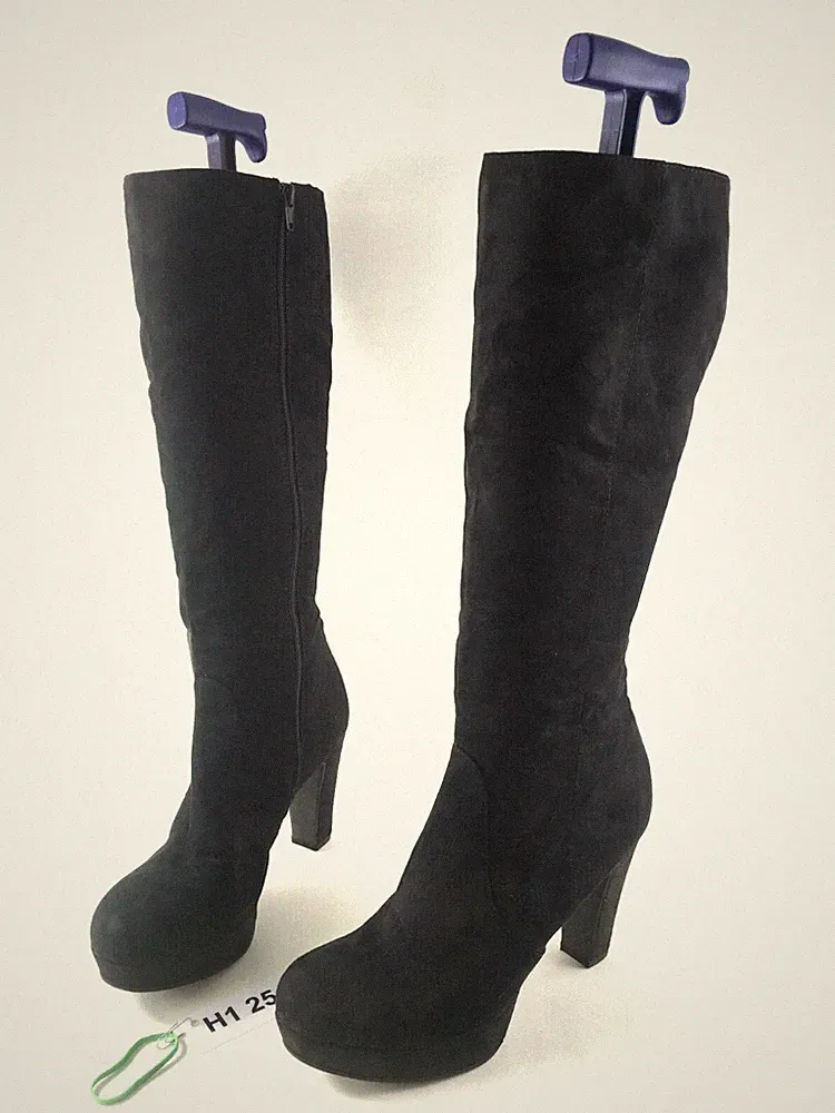 Tolle Over Knee Plateu Damen Kniestiefel Kniehoch Boots Stiefel EUR 39 H1 254
