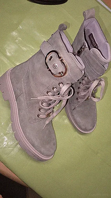 Tolle Stiefeletten Caprice Boots Gr.37 Beige