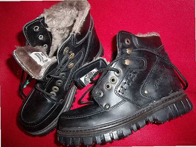 TOLLE+WARME KinderWinterschuhe*ECHTES LEDER* mit *VOLL-LAMMFELLFUTTER* Gr.36 NEU