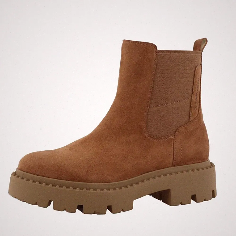 Tom Tailor 8490140002 Damen Stiefel Chelsea Warmfutter Reißverschluss Gr.37-42