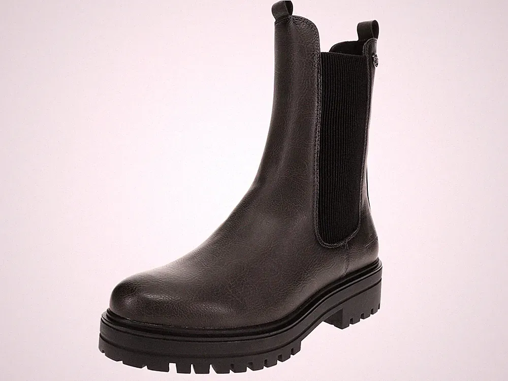 Tom Tailor Chelsea Boots Damen Stiefeletten Winter Herbst Freizeit Blockabsatz