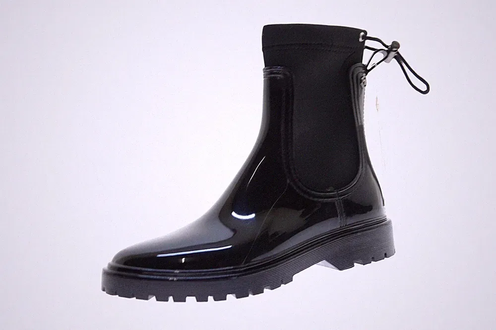 Tom Tailor Damen Schuh Chelsea Gummistiefel Regenstiefel Boot Stiefelette Gr. 38