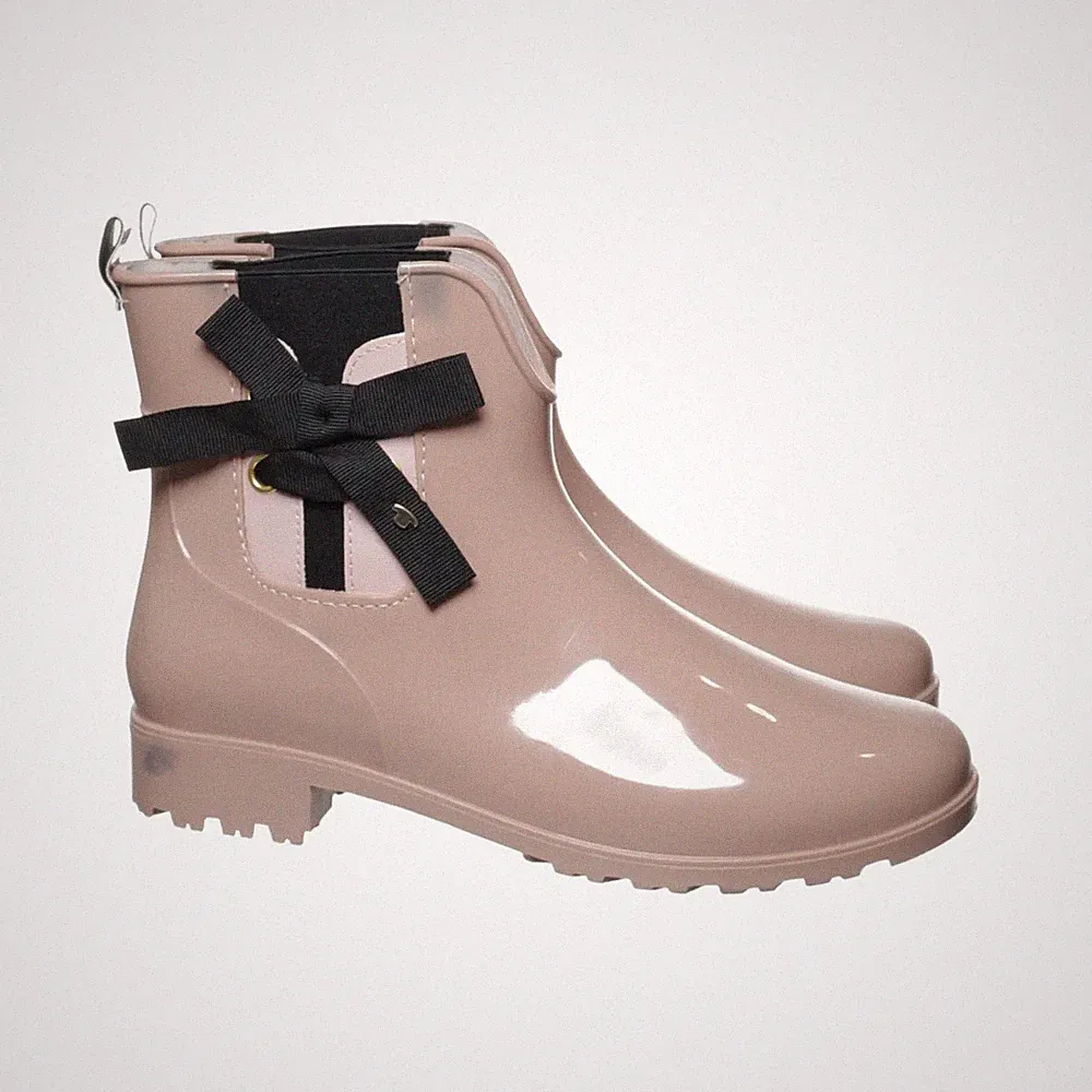Tom Tailor, Kurze Gummistiefel, Größe: 43, Beige/Schwarz, Damen #zSh