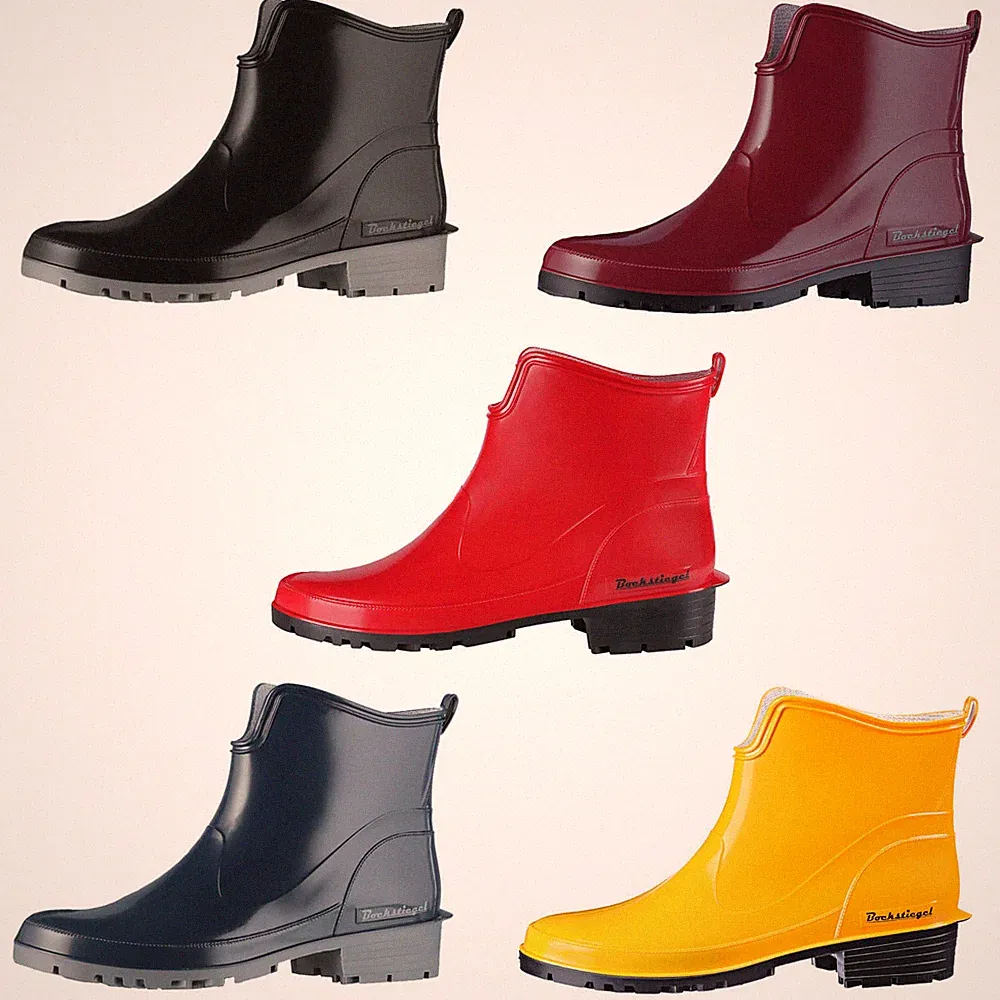 gummistiefel damen 37 halbhoch