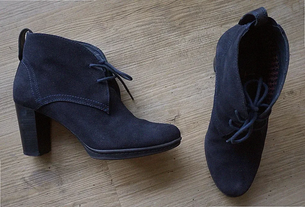 Tommy Hilfiger blaue Booties Gr. 6,5 (entspricht Gr. 40)
