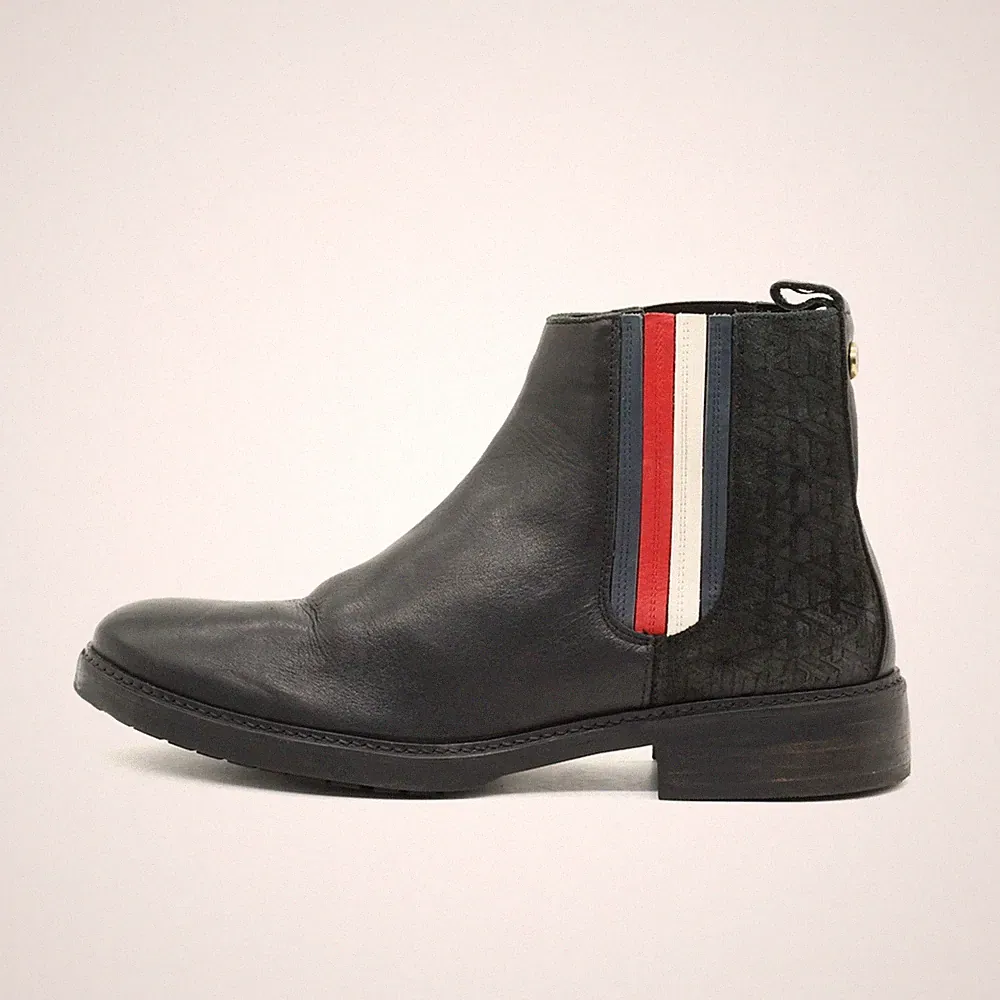 Tommy Hilfiger Damen Essential Stripe Chelsea Boot Profilsohle Boots EU 41