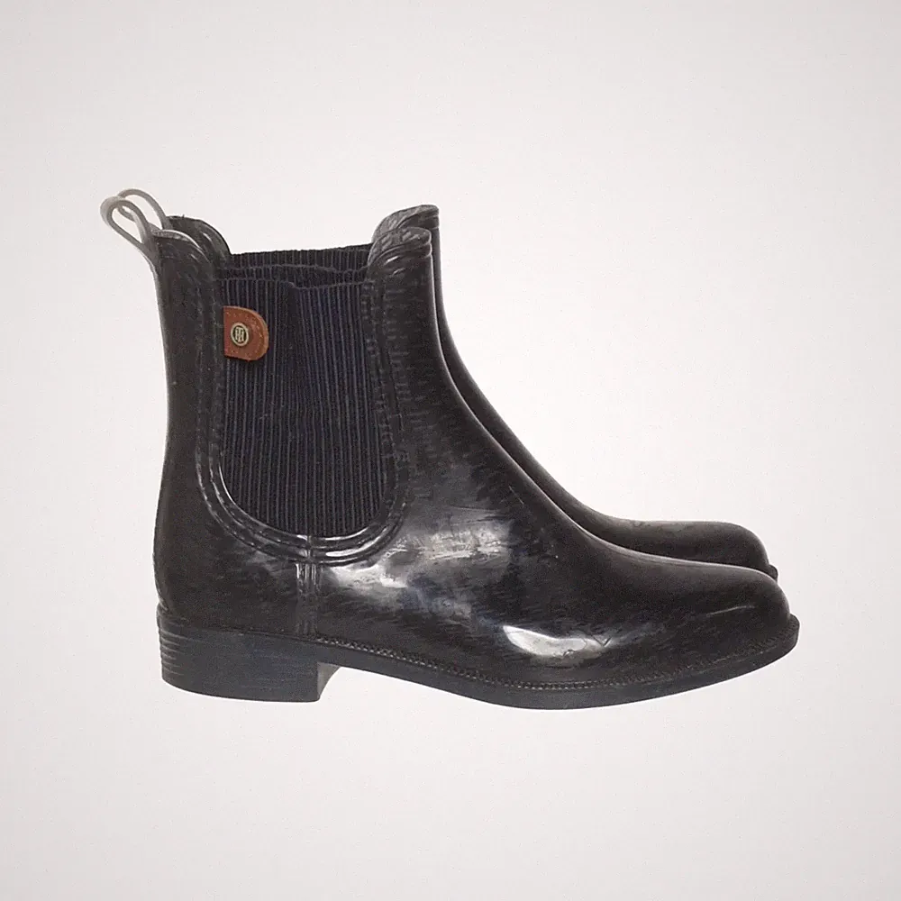 Tommy Hilfiger, Kurze Gummistiefel, Größe: 36, Blau, Damen #fng