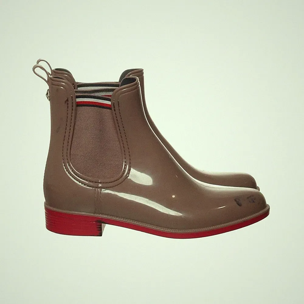 Tommy Hilfiger, Kurze Gummistiefel, Größe: 39, Pink, Damen #Y8q