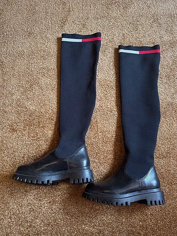 🖤 Tommy Hilfiger Overknee Boots – Größe 39 – Original! 🖤 Traumhaft schön !