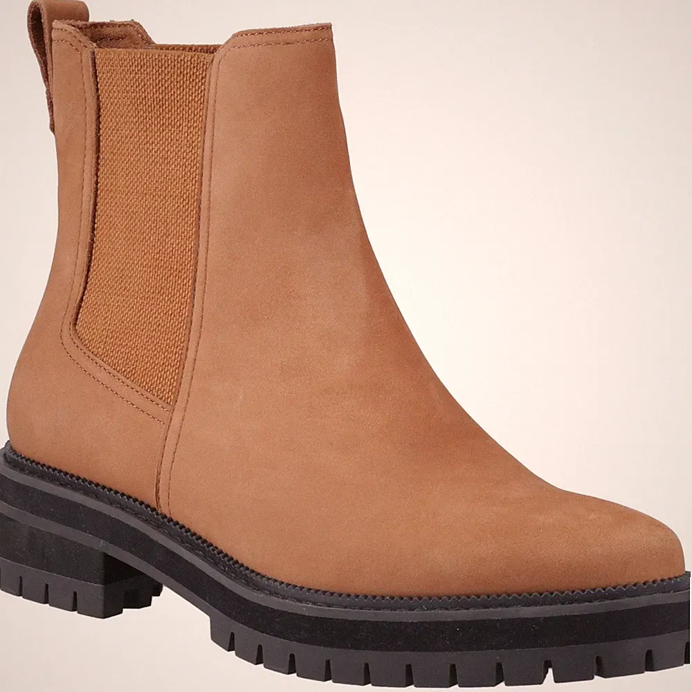 TOMS Bennet Leder Damen Braune Stiefel