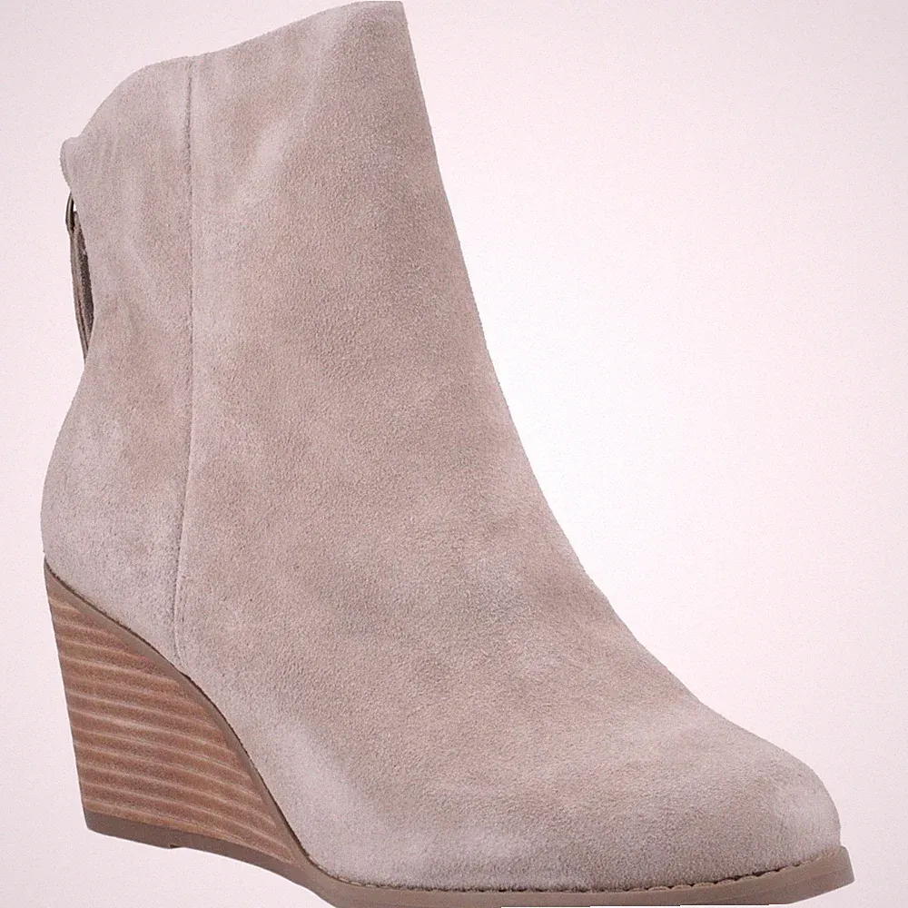 TOMS Casey Leder Damen Naturstiefel