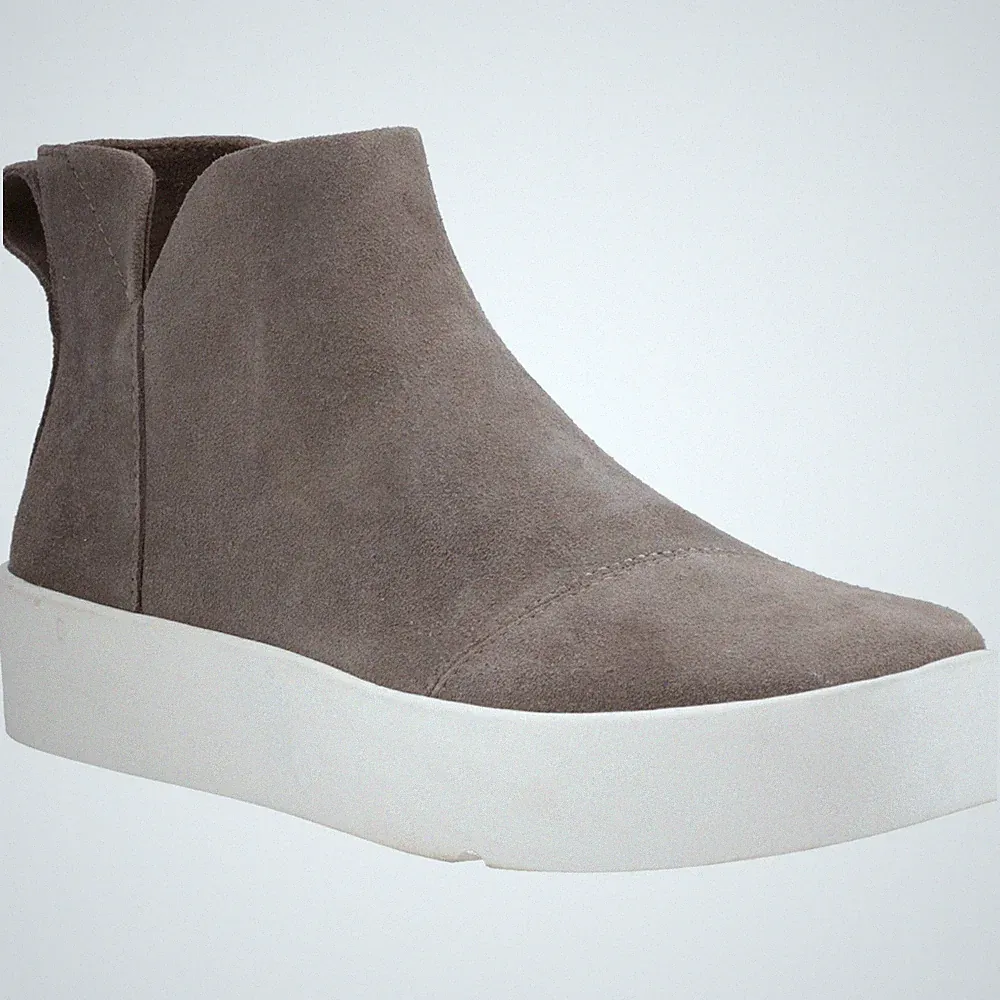 TOMS Verona Mid Leder Damen Grün Stiefel
