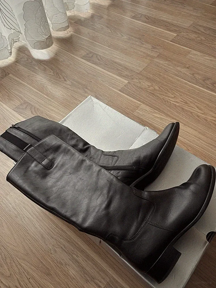 TOP-ZUSTAND Cabor Leder-Stiefel, Gr.6,5/40