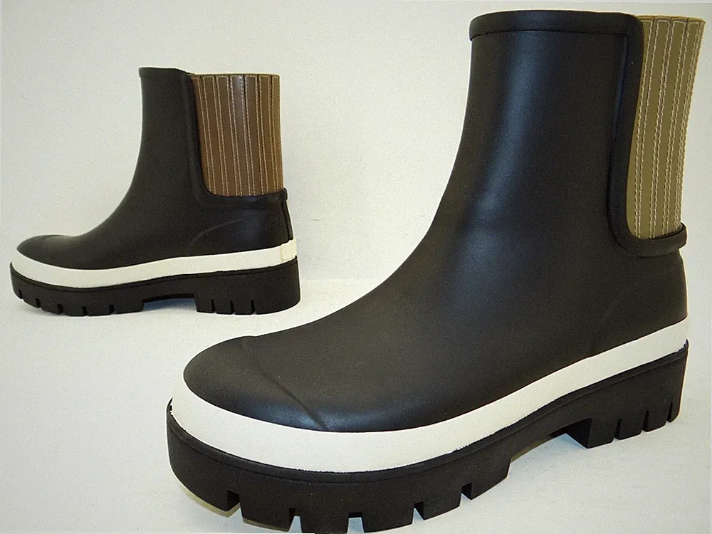 Tory Burch Rain Boots Gummistiefel Regen Stiefel Festival Damen Gr.40 Weiß