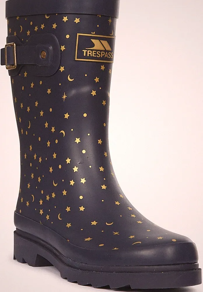 Trespass Damen Gummistiefel Celeste - Female Mid Height Welly Midnight