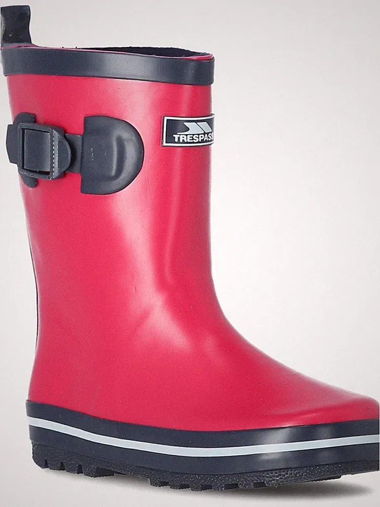 Trespass Mädchen Kinder Gummistiefel Trumpet - Kids Welly Pink Lady