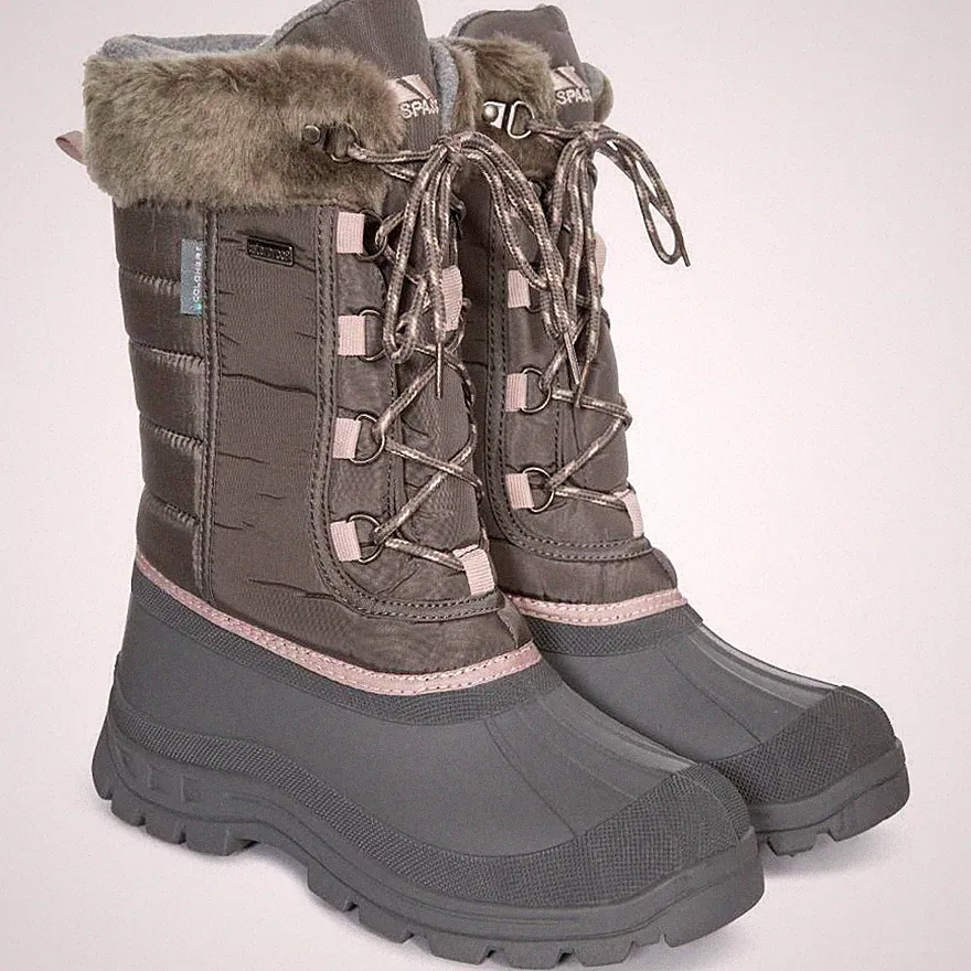 Trespass STAVRA II Damen Schneestiefel warm wasserdicht isoliert Feldstiefel