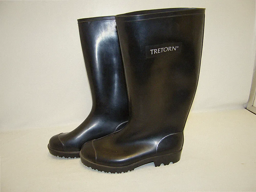 TRETORN GUMMISTIEFEL MIT PROFIL Gr 36 - 47 BERUFSTIEFEL SÄURE ÖL BENZIN FEST NEU