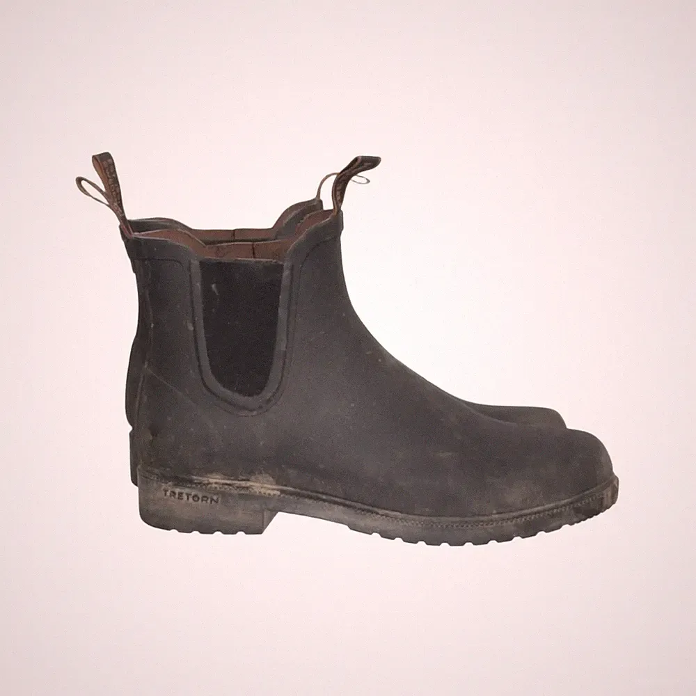 Tretorn, Kurze Gummistiefel, Größe: 40, Schwarz, Unisex (Erwachsene) #Zs4