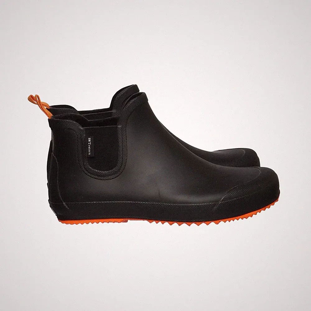 Tretorn, Kurze Gummistiefel, Größe: 42, Schwarz/Orange, Damen #8YH