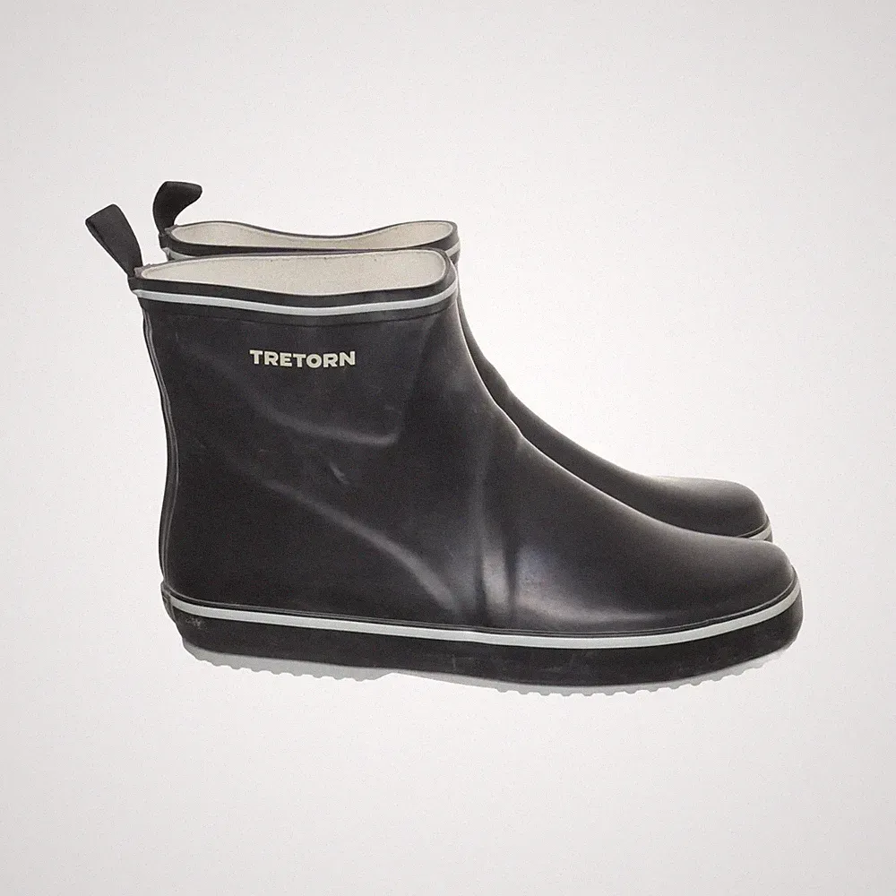 Tretorn, Kurze Gummistiefel, Größe: 45, model: storm low st, Schwarz #kie
