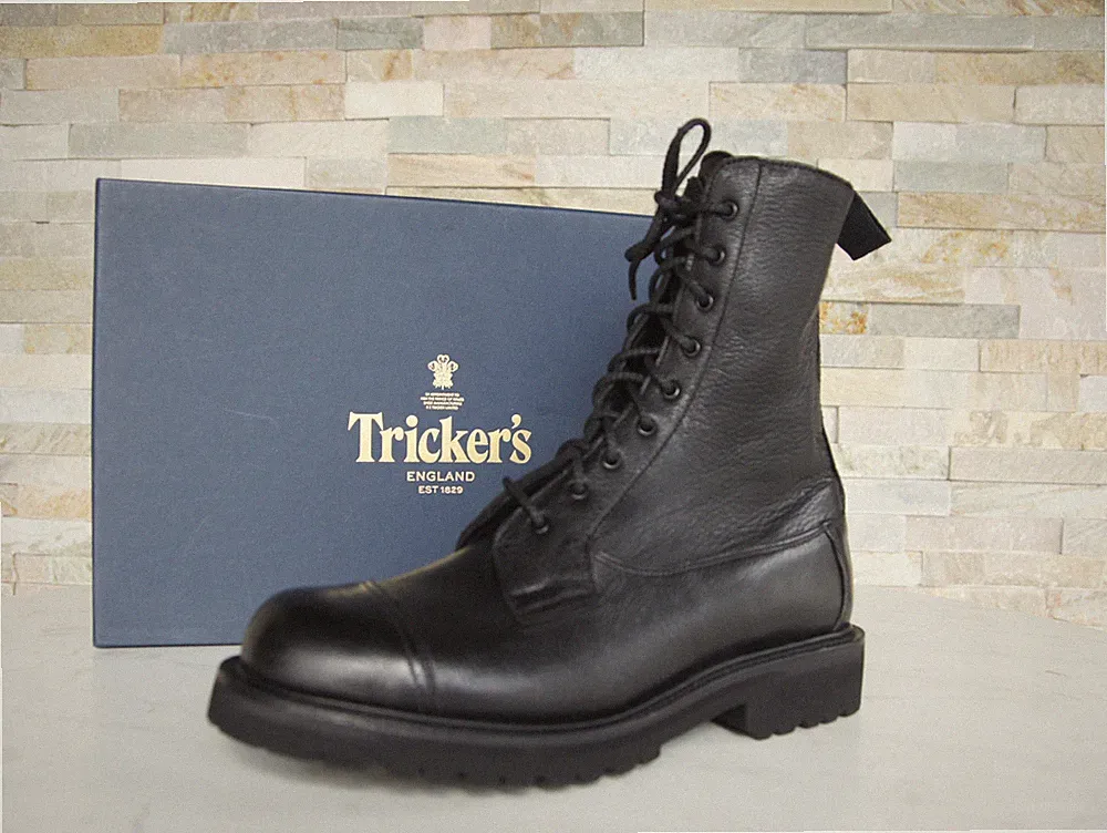Tricker's EU 39,5 UK 6,5 Stiefeletten Stiefel Lucia schwarz NEU ehem UVP 685 €