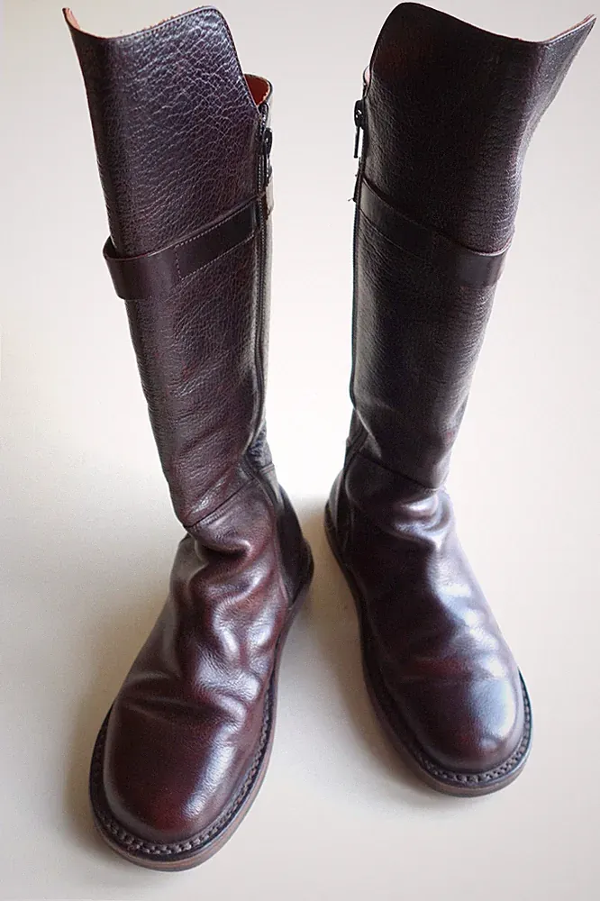TRIPPEN Germany - Damen Lederstiefel CLOSED CRUSADER f Espresso EU38 UK5 US7