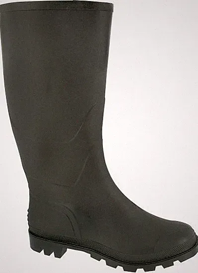 TRIUSO Gummistiefel Gr. 36 - 48 Schwarz Arbeitsstiefel Regenstiefel