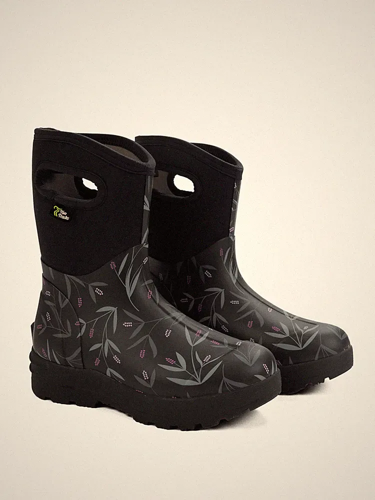 TwoTracks Neoprenstiefel Ella, Halbhoch, Outdoorstiefel, Gummistiefel