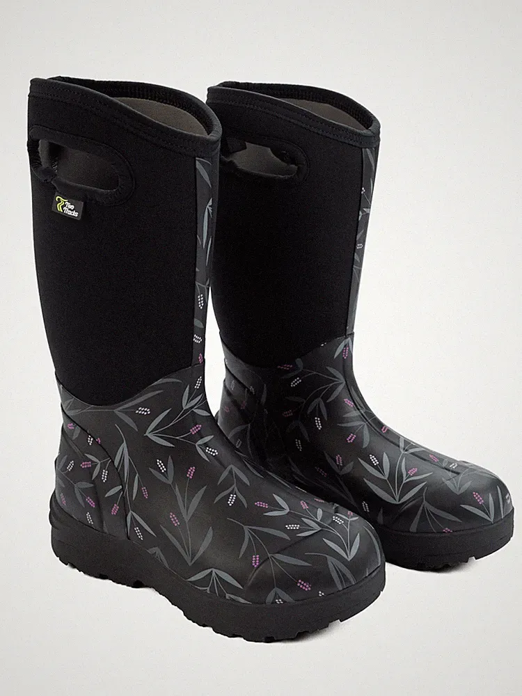 TwoTracks Neoprenstiefel Ella, Hoch, Outdoorstiefel, Gummistiefel