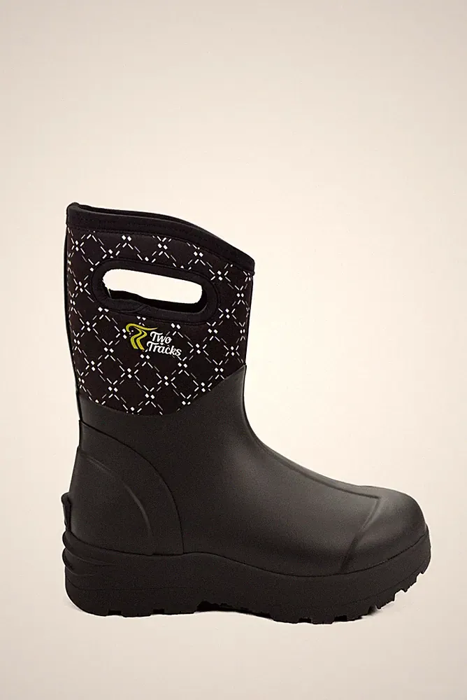 TwoTracks Neoprenstiefel White Caro halbhoch Outdoorstiefel Gummistiefel