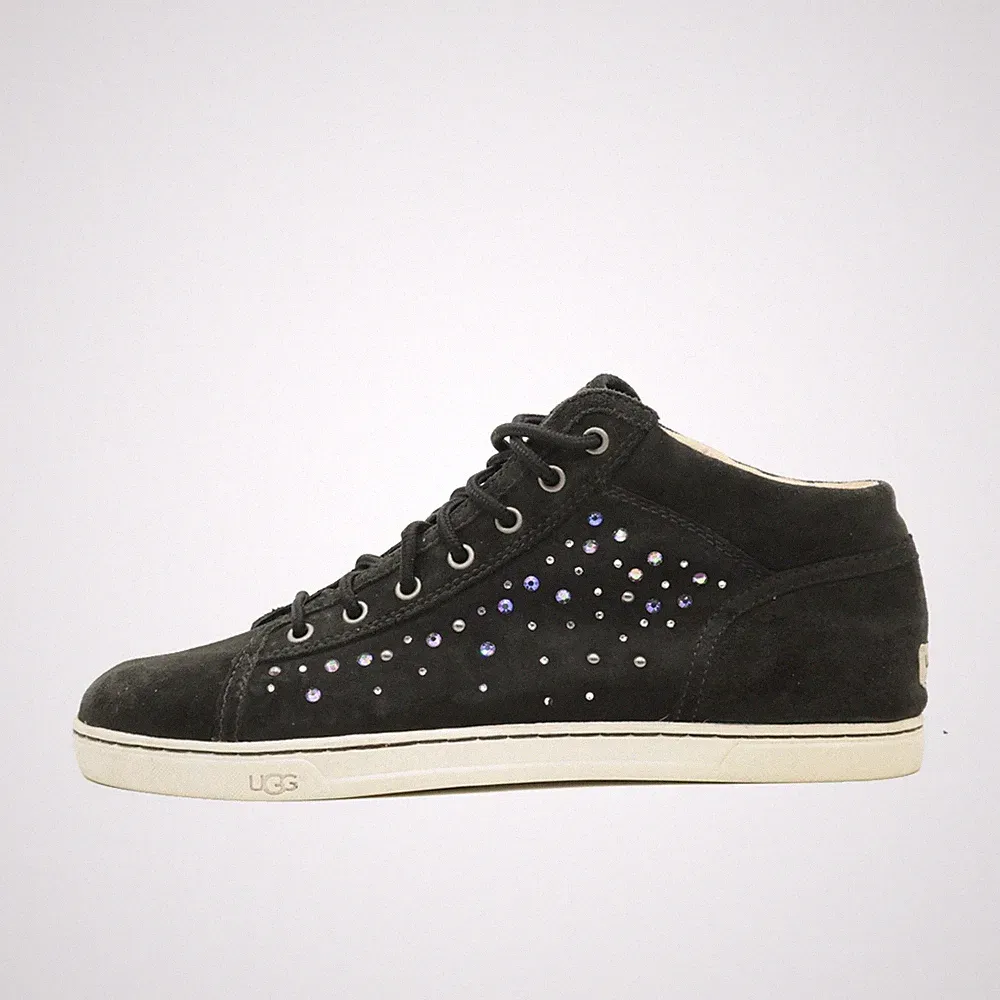 UGG Damen 1011283 Schuhe Schwarz Wildleder Knöchelhoch Komfortabel Sneaker EU 40