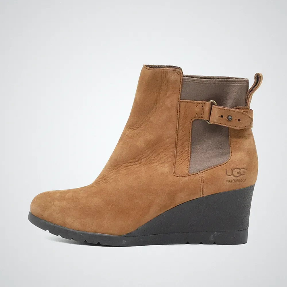 UGG Damen 1017423 Stiefel Braun Wildleder Knöchelhoch Boots Stiefeletten EU 40