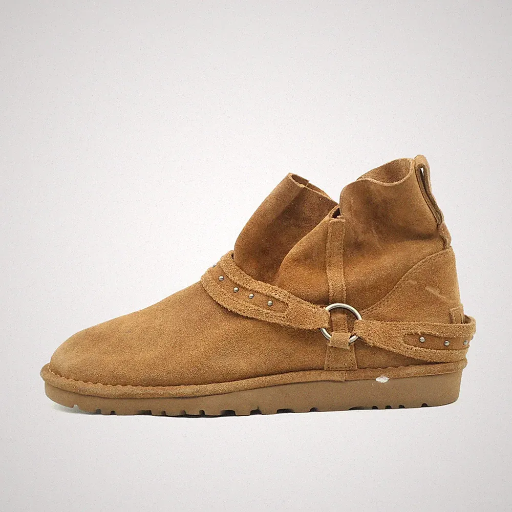 Lammfell Cowboystiefel