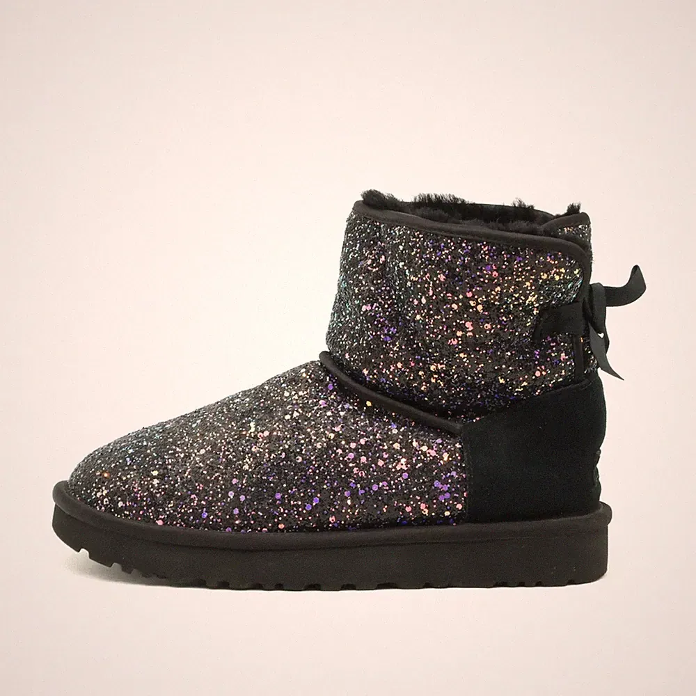 Reflektierend Glitzerstiefel