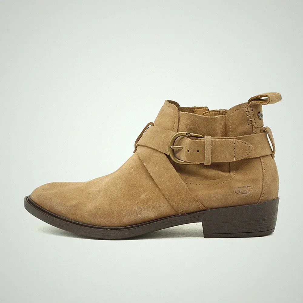 UGG Damen 1112390 Stiefeletten Braun Wildleder Knöchelhoch , Look Classic EU 41
