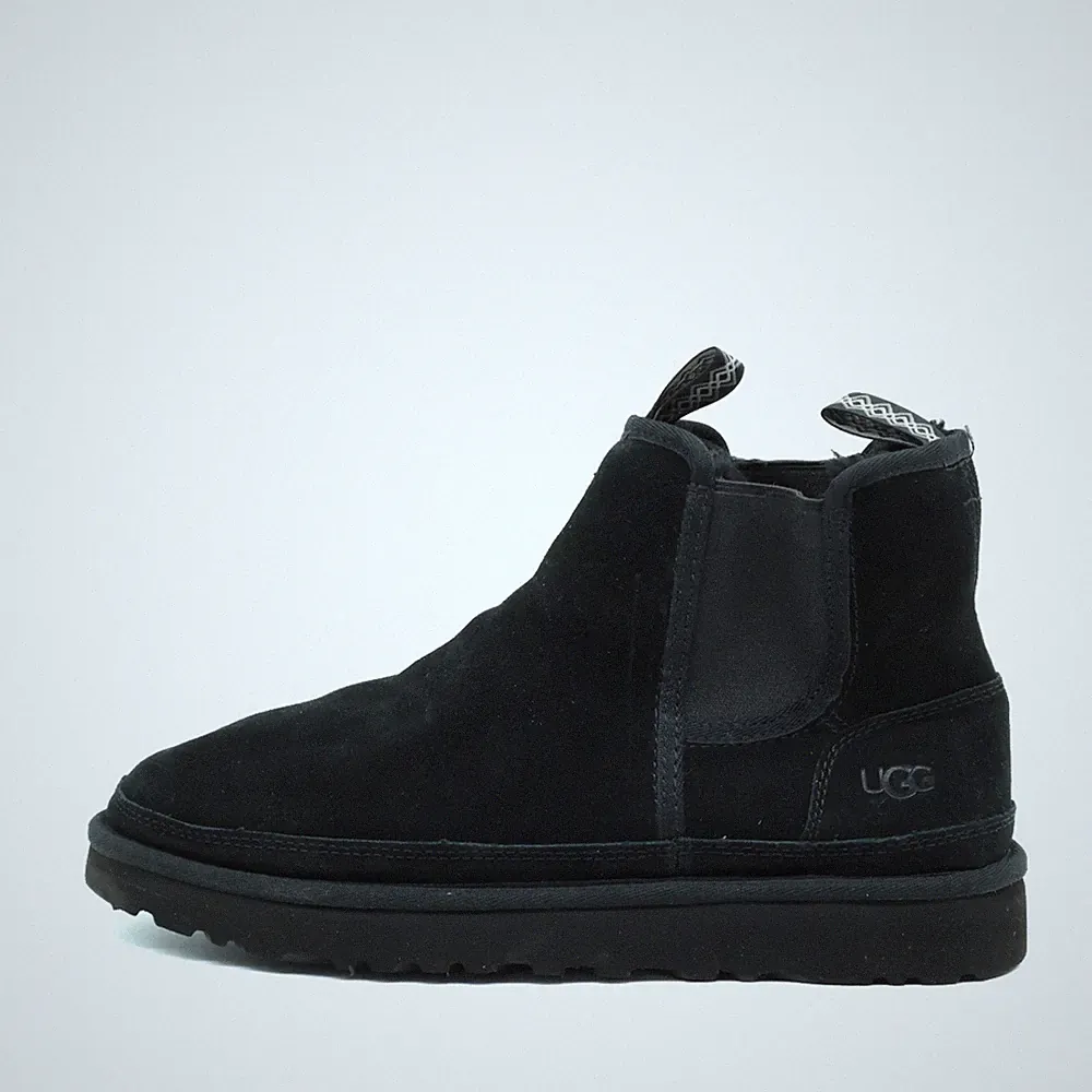 UGG Damen 1121644 Stiefel Schwarz Wildleder Knöchelhoch Chelsea Boots EU 42