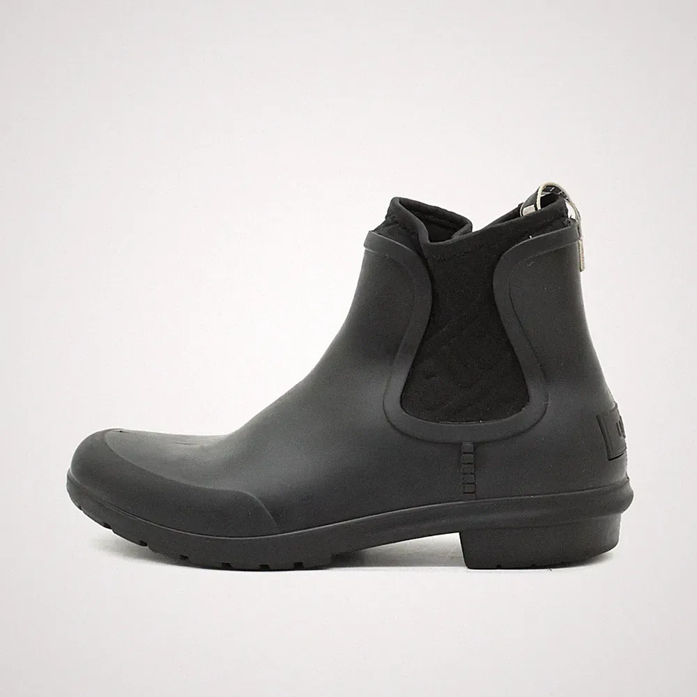 UGG Damen Chelsea Stiefel Gummi Schwarz Knöchelhoch Classic Boots EU 39,5