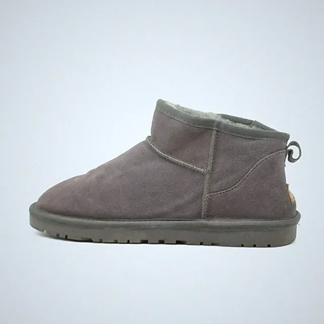 UGG Damen Classic Stiefel Grau Wildleder gefüttert Winterstiefel EU 42