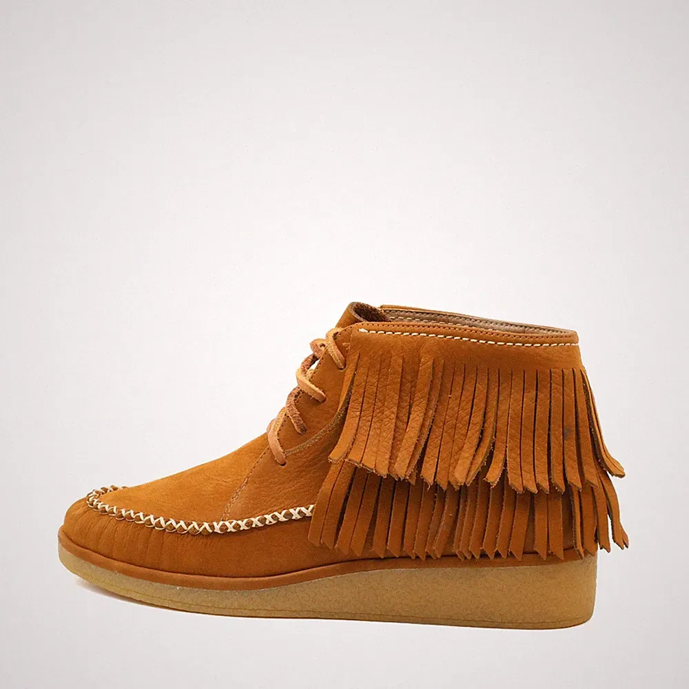5 cm Mokassinstiefel