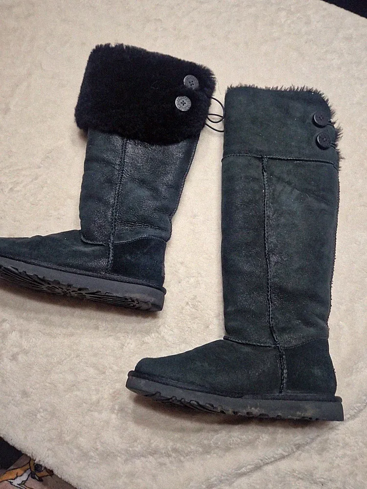 UGG Damen Overknee Bailey Stiefel, Größe 3,5
