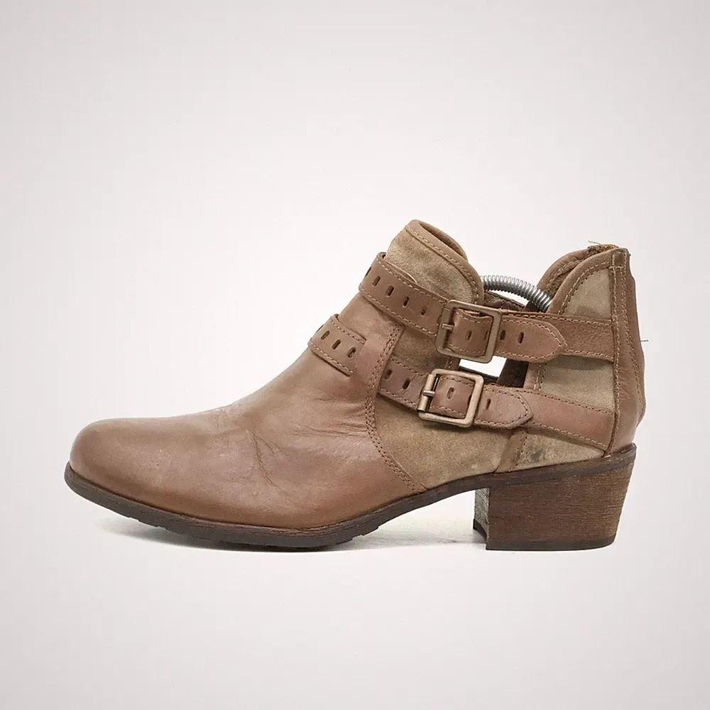 UGG Damen S/ 1010203 Stiefelette Braun Leder Ankle Classic Stiefeletten EU 42