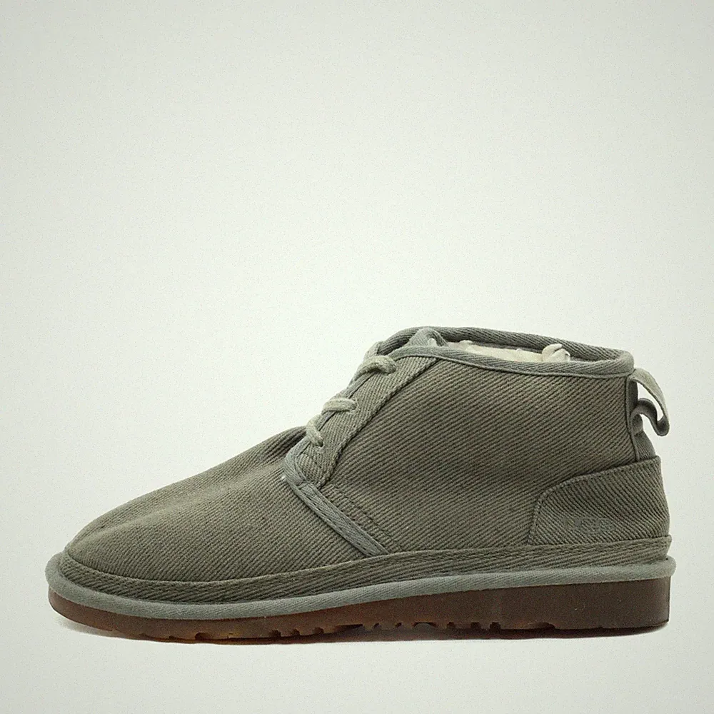 UGG Herren 1125097 Stiefel Grau Canvas Mittel Classic Stiefeletten EU 41