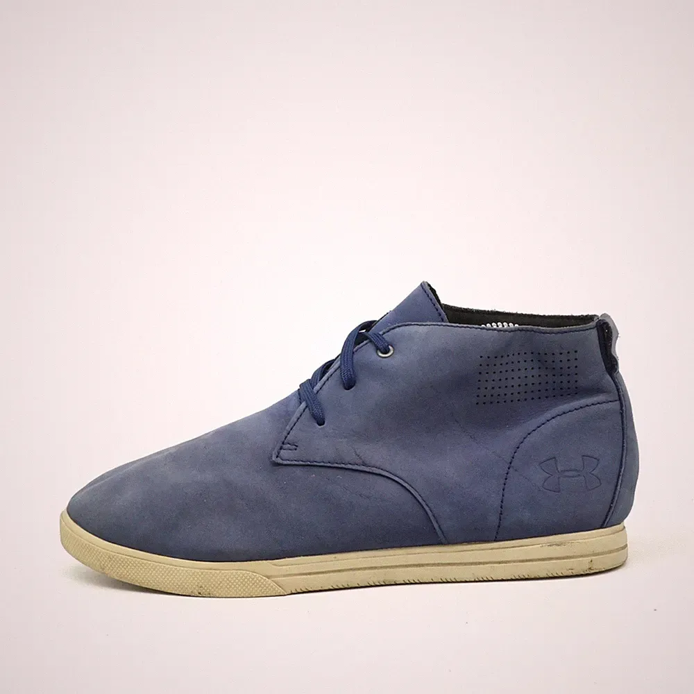 Under Armour Damen 1290002 Sneaker Blau Leder Halbhoch Street Freizeit EU 40