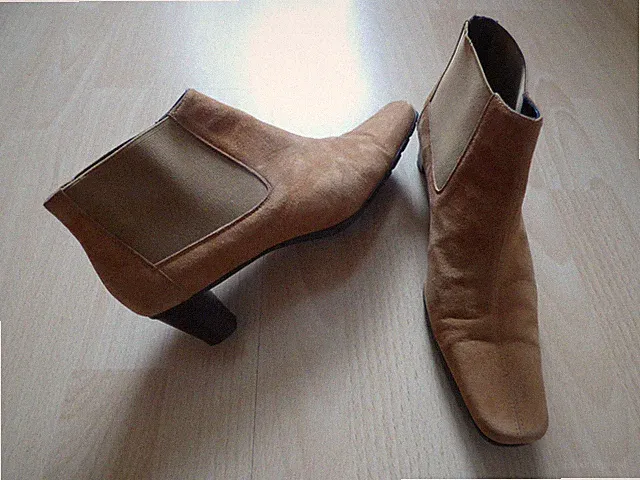 UNISA Stiefelette, Chelsea Boots Gr. 38 Braun Cognac super als Ttachten