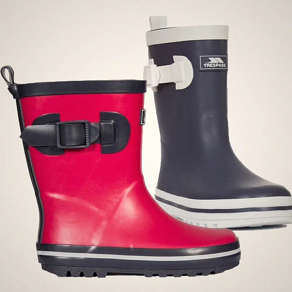 Unisex Kids Trespass Trumpet Gummistiefel - Wasserdichte Kinder Gummistiefel