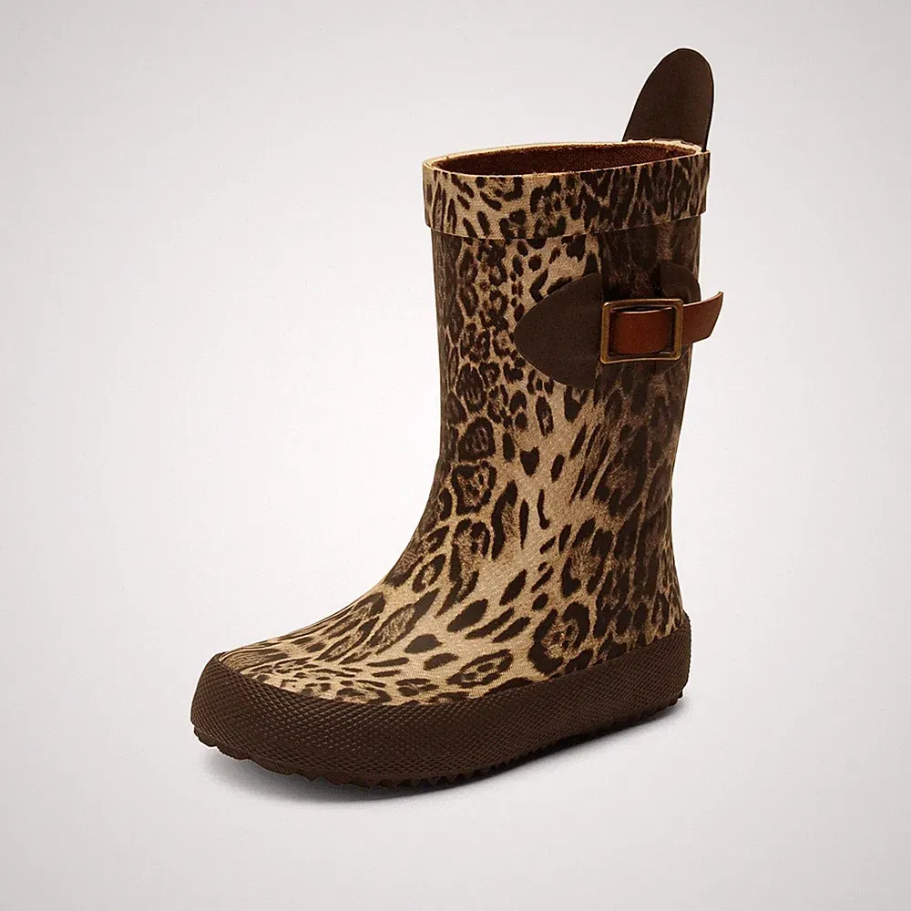 Unisex Kinder Scšvia Gummistiefel, Leopard, 37 EU